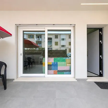 -2 Min Dal Mare- Corte Esclusiva, Ac, Wifi Porto SantʼElpidio